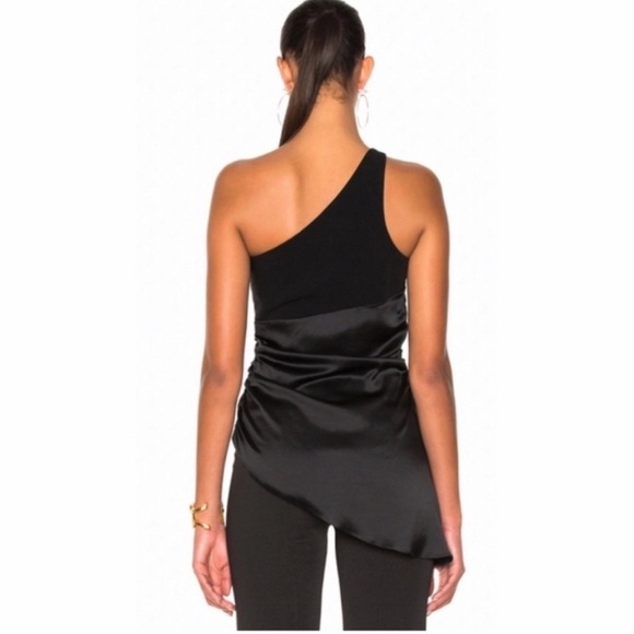 Cinq a Sept Theoline One Shoulder Top- XS,M - Picture 3 of 7